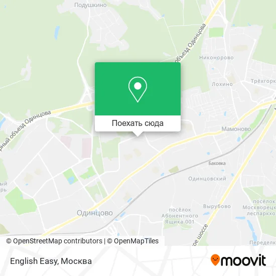 Карта English Easy