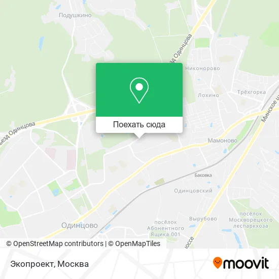 Карта Экопроект