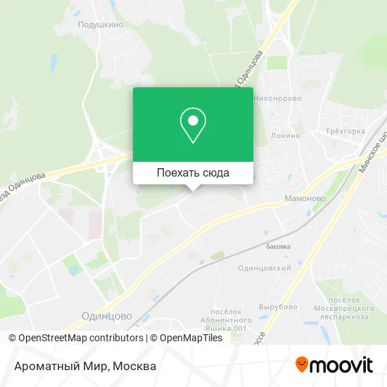 Карта Ароматный Мир