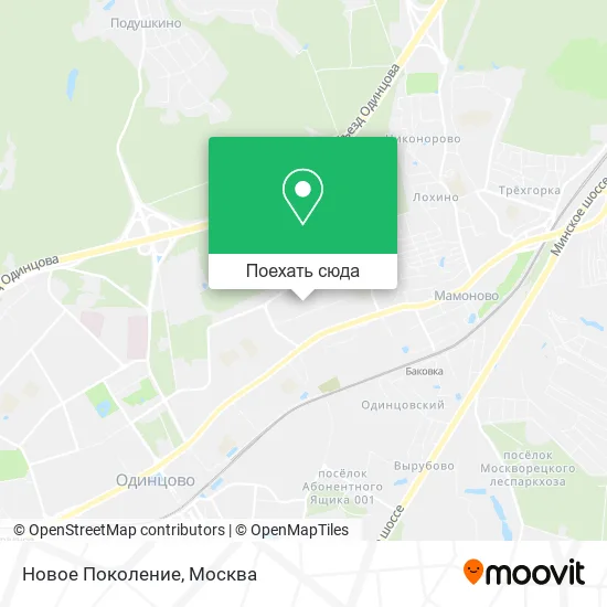 Карта Новое Поколение