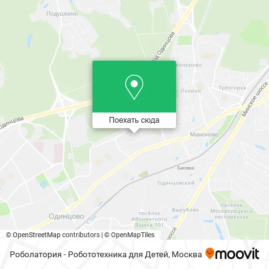 Карта Роболатория - Робототехника для Детей