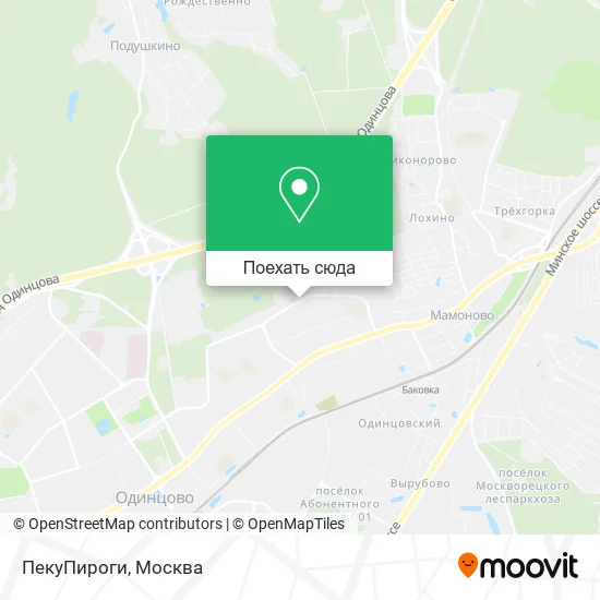 Карта ПекуПироги