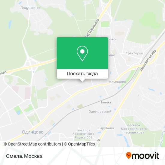 Карта Омела