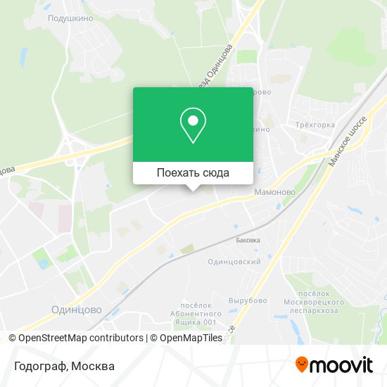 Карта Годограф