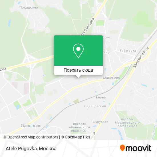 Карта Atele Pugovka