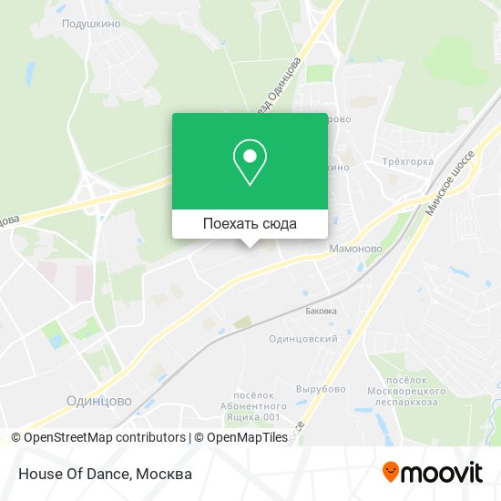 Карта House Of Dance