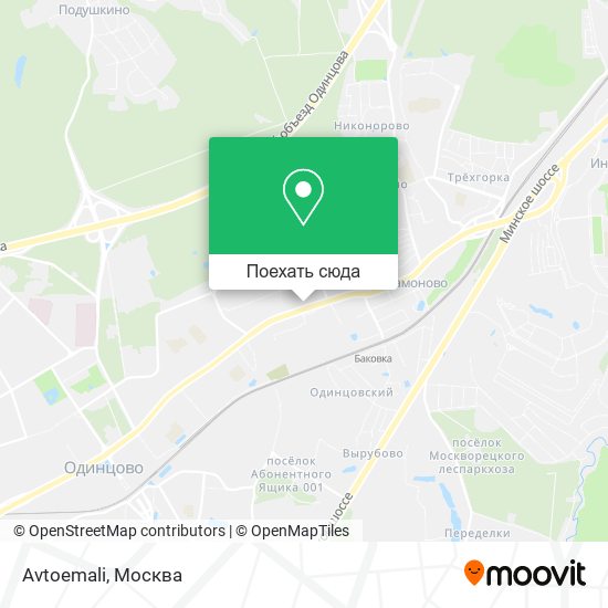 Карта Avtoemali