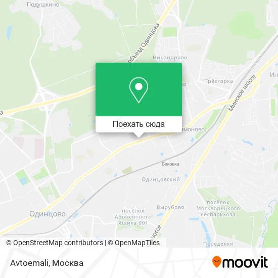 Карта Avtoemali