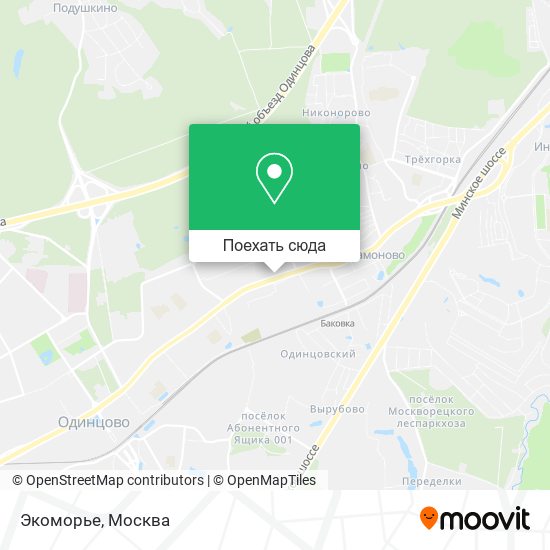 Карта Экоморье