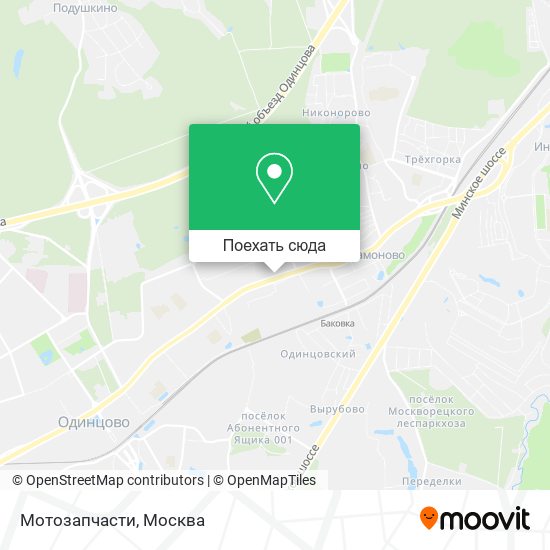 Карта Мотозапчасти