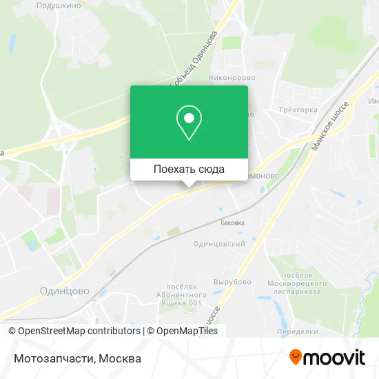 Карта Мотозапчасти