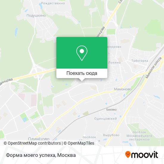 Карта Форма моего успеха