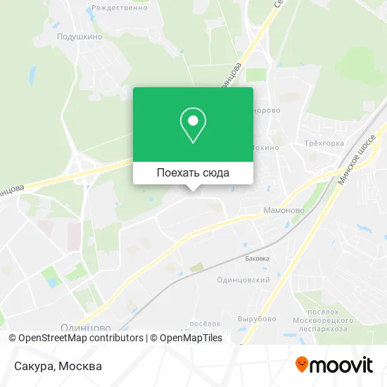 Карта Сакура