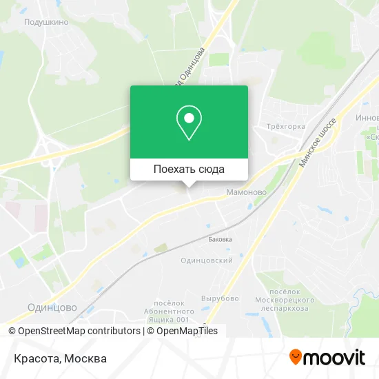 Карта Красота