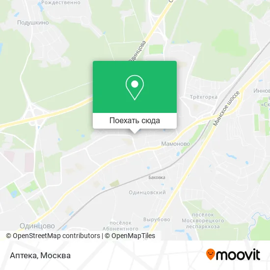 Карта Аптека