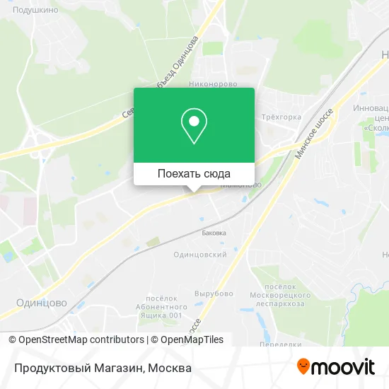 Карта Продуктовый Магазин
