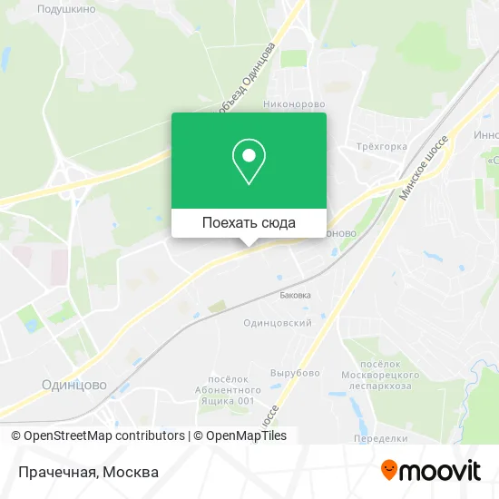 Карта Прачечная