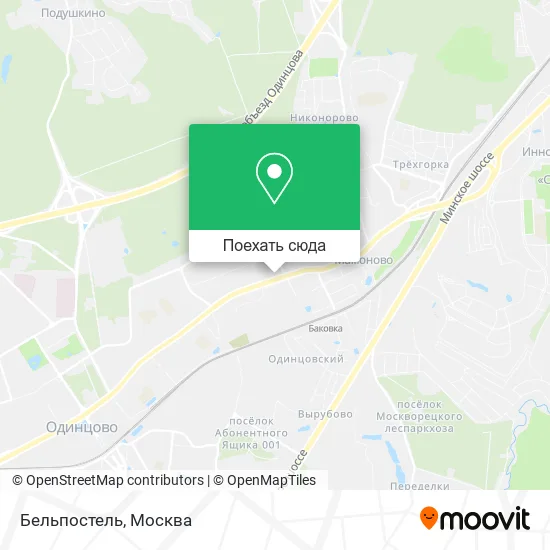 Карта Бельпостель