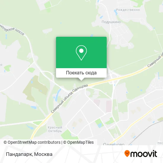 Карта Пандапарк