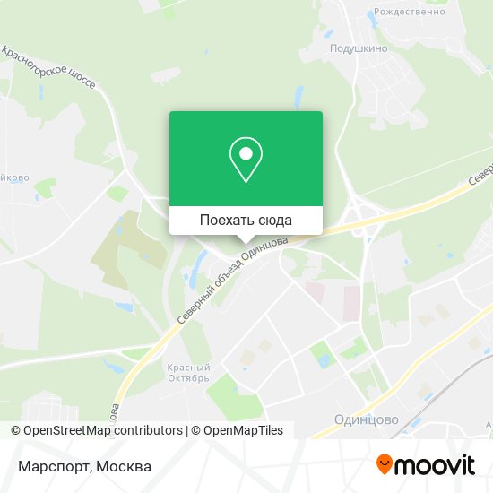 Карта Марспорт