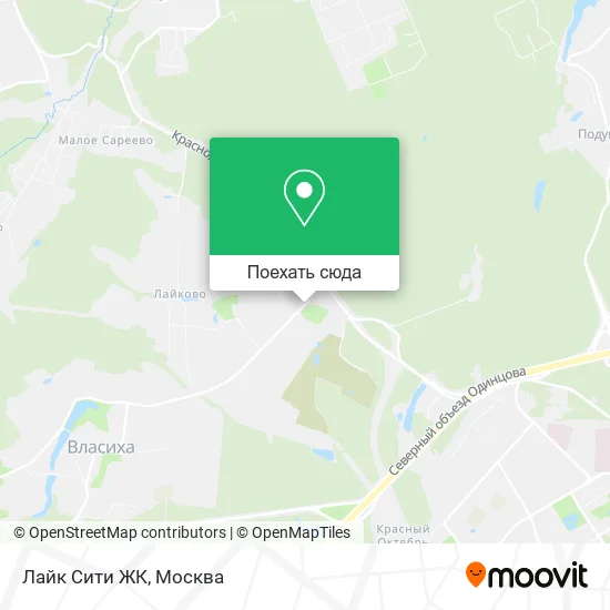 Карта Лайк Сити ЖК