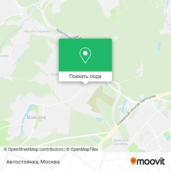 Карта Автостоянка
