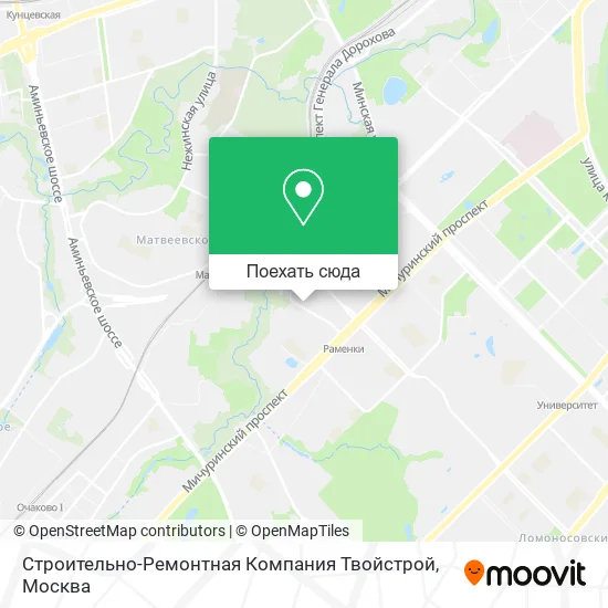 Карта Строительно-Ремонтная Компания Твойстрой