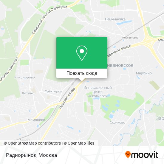 Карта Радиорынок
