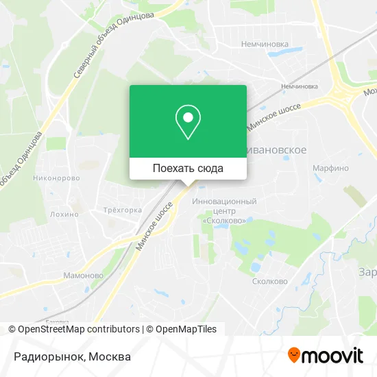 Карта Радиорынок