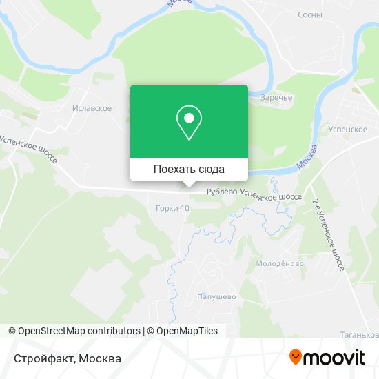 Карта Стройфакт
