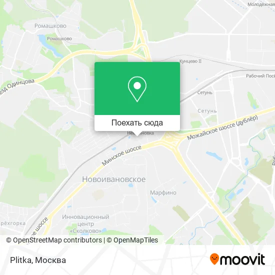 Карта Plitka