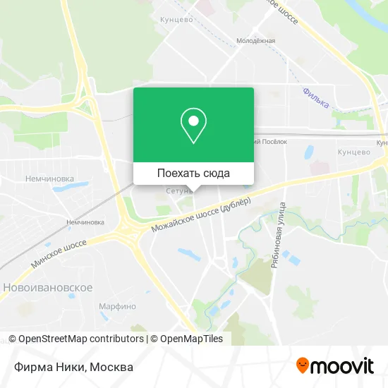 Карта Фирма Ники