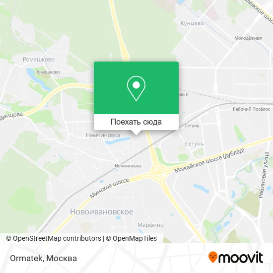 Карта Ormatek