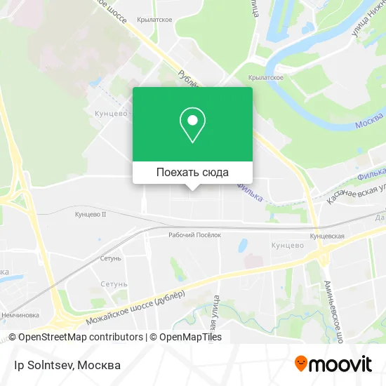 Карта Ip Solntsev