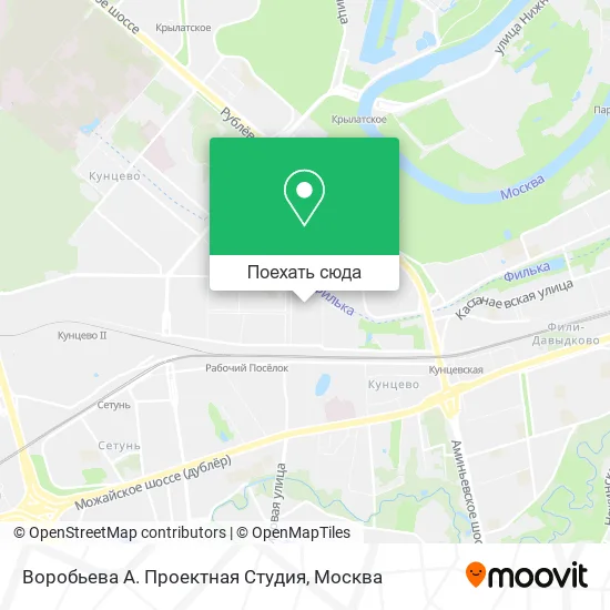 Карта Воробьева А. Проектная Студия
