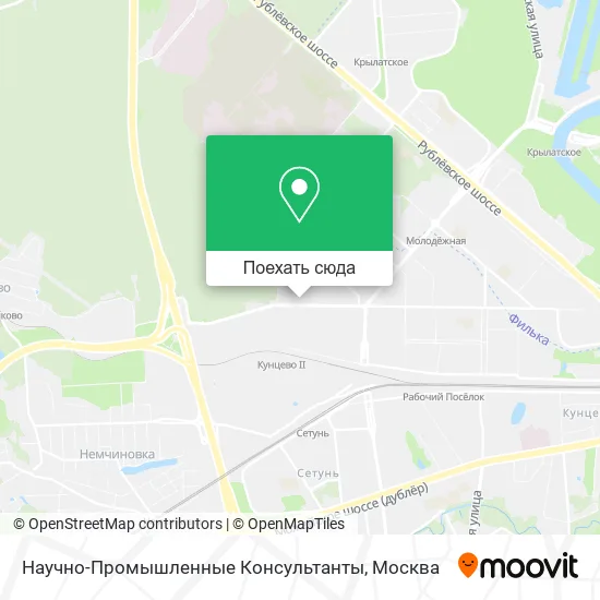 Карта Научно-Промышленные Консультанты