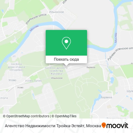 Карта Агентство Недвижимости Тройка-Эстейт