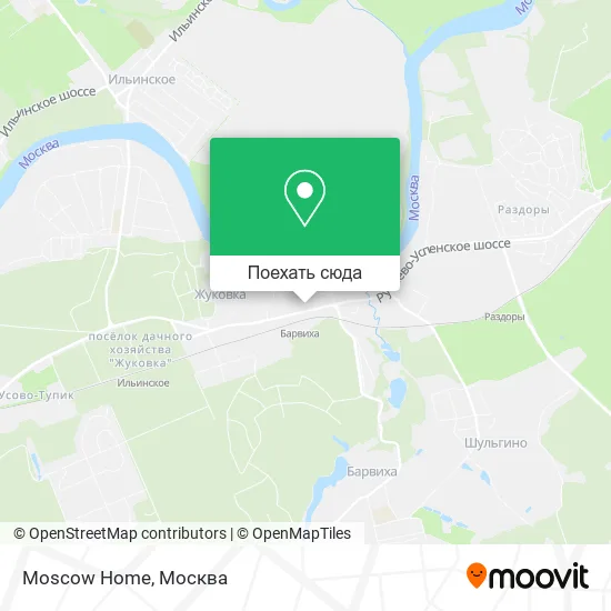 Карта Moscow Home