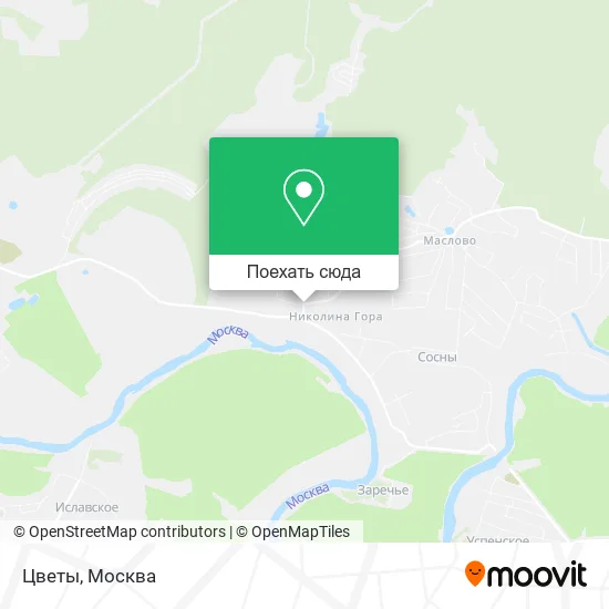 Карта Цветы