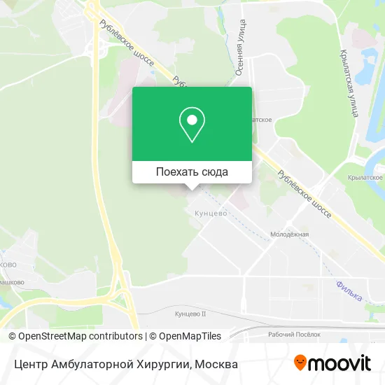 Карта Центр Амбулаторной Хирургии