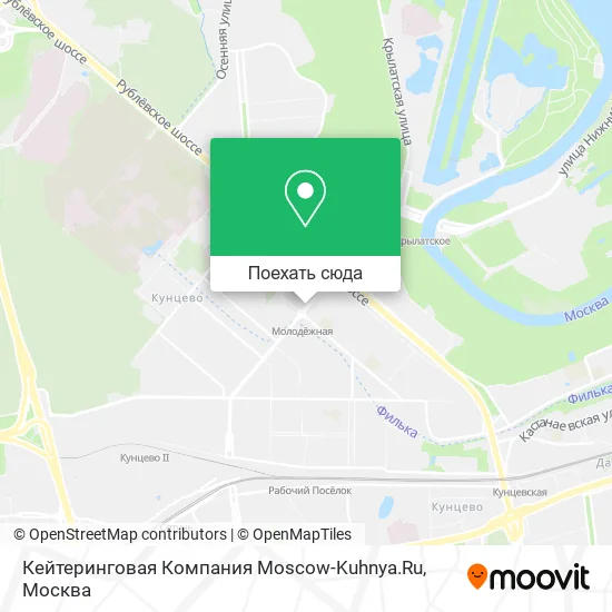 Карта Кейтеринговая Компания Moscow-Kuhnya.Ru