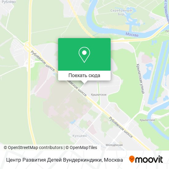 Карта Центр Развития Детей Вундеркиндики