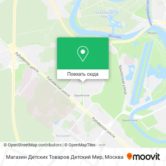 Карта Магазин Детских Товаров Детский Мир