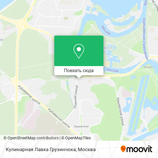Карта Кулинарная Лавка Грузинчока