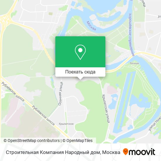 Карта Строительная Компания Народный дом