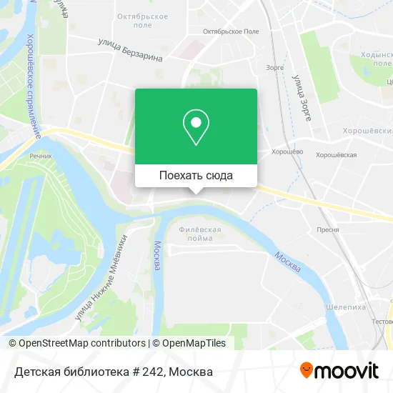 Карта Детская библиотека # 242