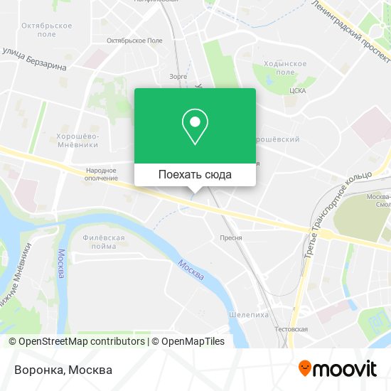 Карта Воронка
