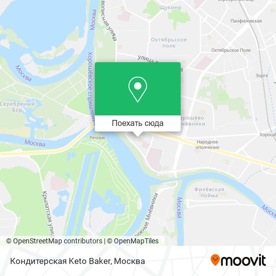 Карта Кондитерская Keto Baker