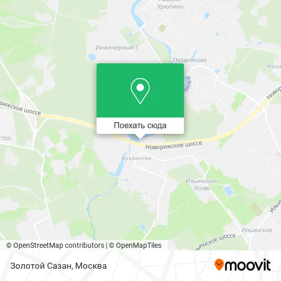 Карта Золотой Сазан