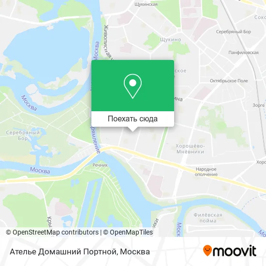 Карта Ателье Домашний Портной